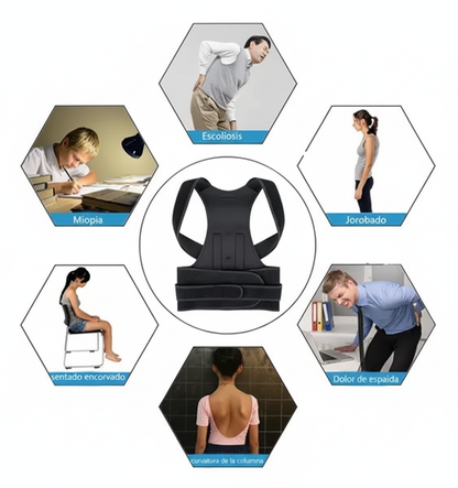 Corrector de Postura 3 en 1  Tu espalda, tu confianza y bienestar.
